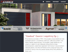 Tablet Screenshot of gawbud.pl